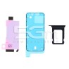 Rear Cover Full Parts Black iPhone 13 Mini No Logo