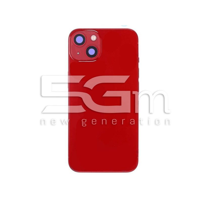 Rear Cover Full Parts Red iPhone 13 No Logo