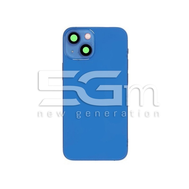 Rear Cover Full Parts Blue iPhone 13 Mini No Logo