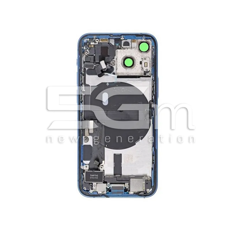 Rear Cover Full Parts Blue iPhone 13 Mini No Logo