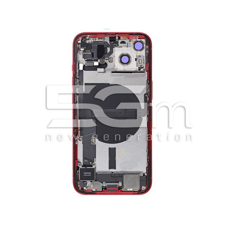 Cover Completa Rossa iPhone 13 No Logo