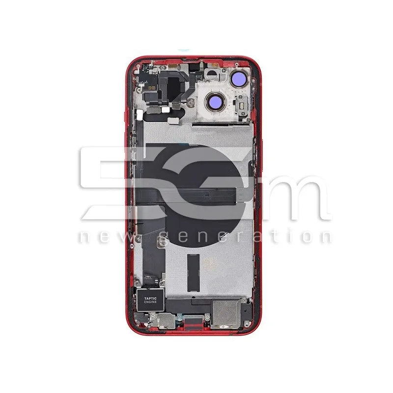 Rear Cover Full Parts Red iPhone 13 No Logo