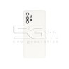 Retro Cover Bianco + Vetrino Camera Samsung SM-A525 A52 No Logo