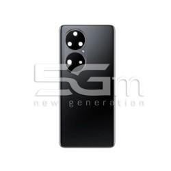Rear Cover Black + Lens Camera HUAWEI P50 PRO No Logo