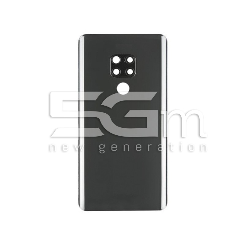Rear Cover Black + Camera Lens Huawei Mate 20 No Logo