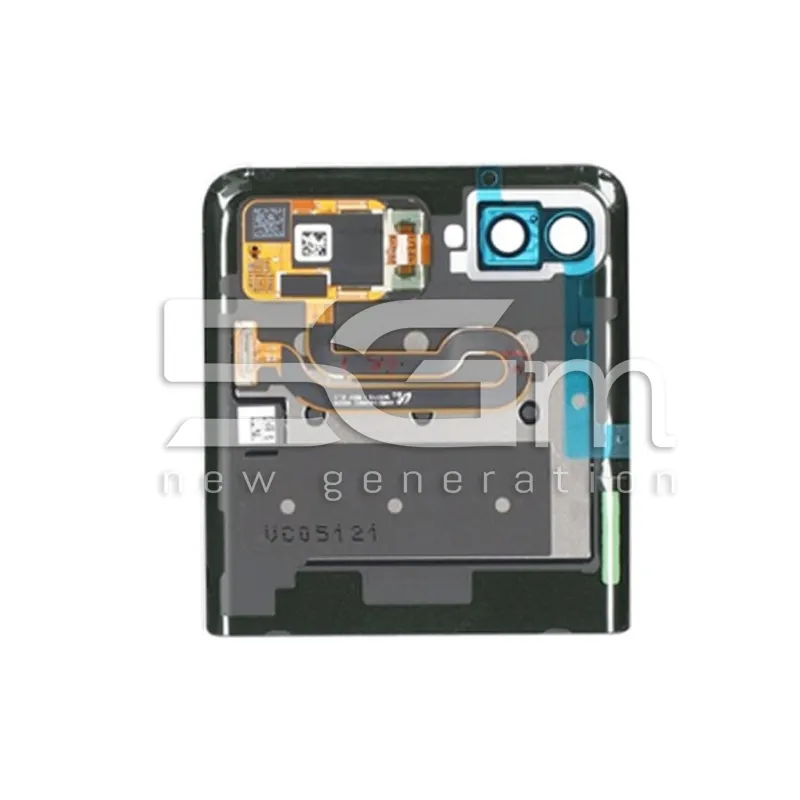 Cover Battery Top Mystic Gray Samsung SM-F707B Z Flip 5G Ori