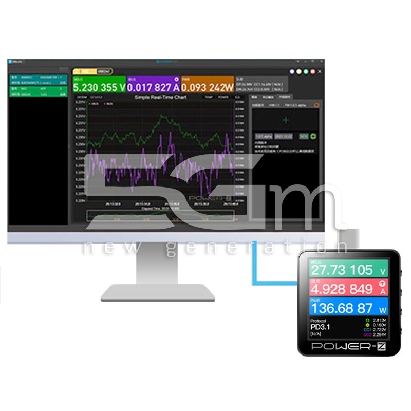 POWER-Z KM003C USB-C Tester PD3.1 QC5.0