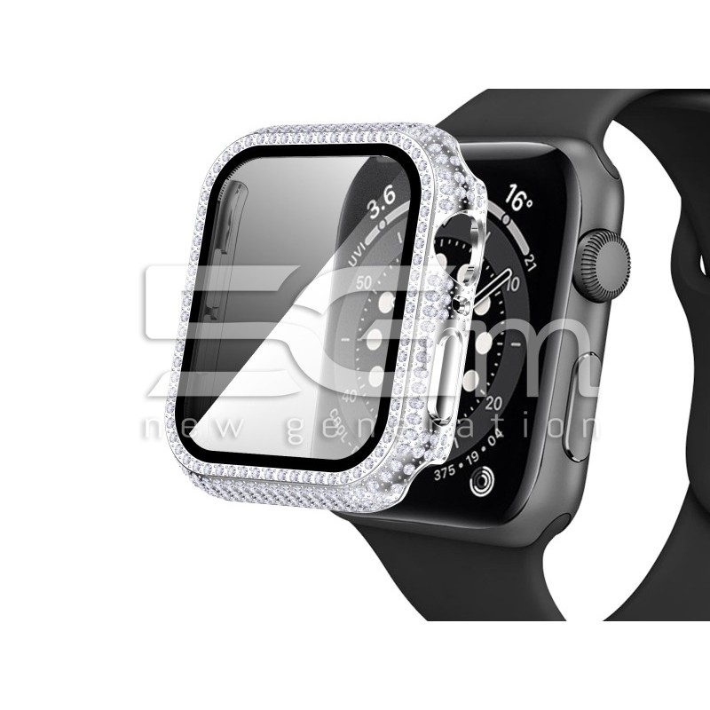 Cover Diamond Con Vetro Temperato Apple Watch Series 6 - SE - 5 - 4 - 44mm