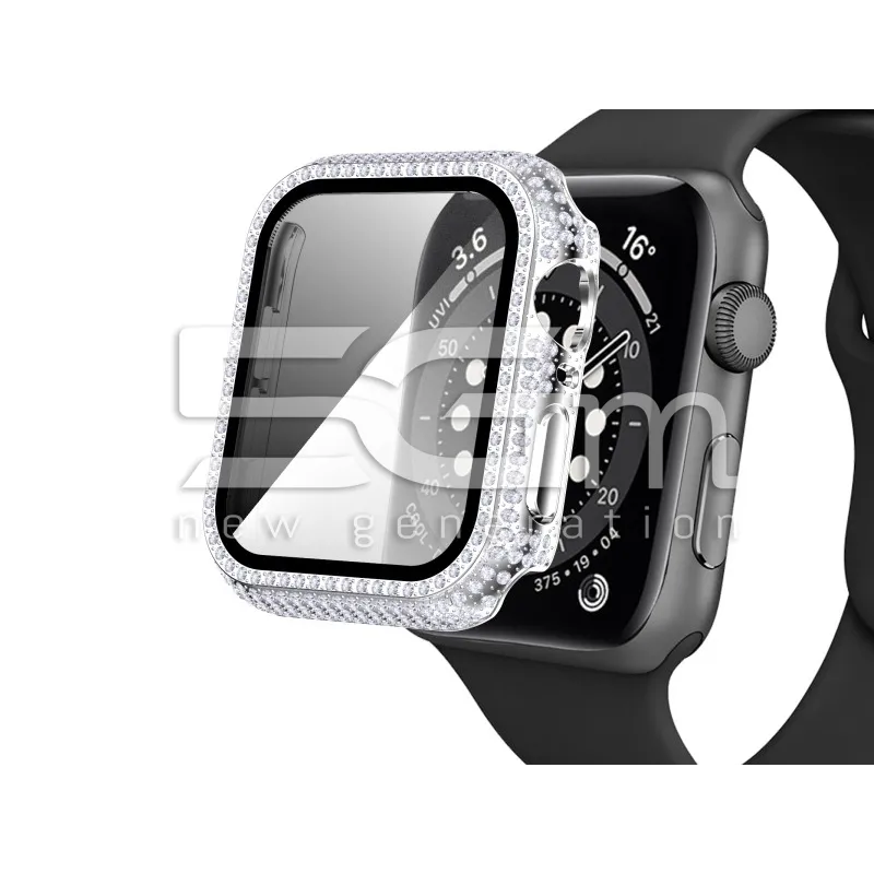 Cover Diamond With Tempered Lens Apple Watch Series 6 - SE - 5 - 4 - 44mm