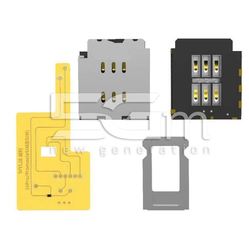 Wylie Tool Kit Convert eSIM To SIM Card iPhone 14 Pro Max