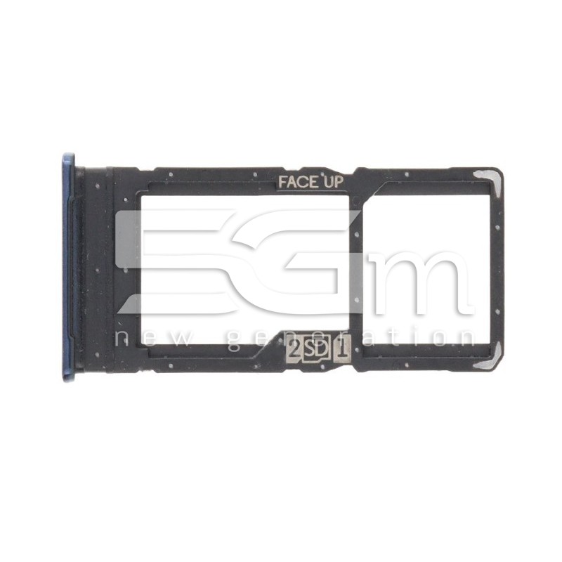 Supporto Sim Card Blu Moto G100