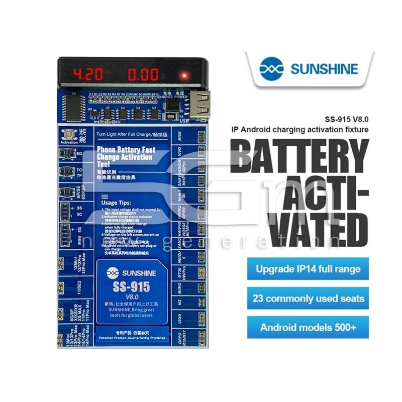 Sushine SS-915 Battery Activator 6 - 15 Pro Max - Android