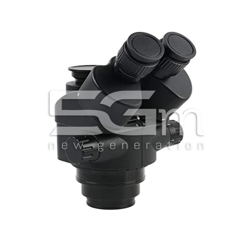 Trinocular Microscope Head Black 7X-45X