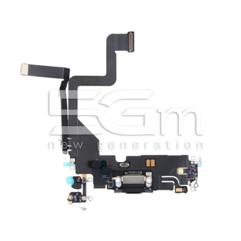 Connettore di Ricarica Nero Flex Cable iPhone 14 Pro (PULLED)