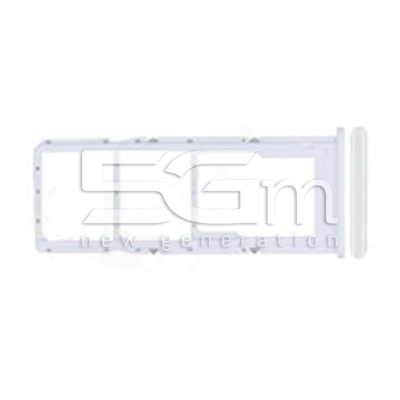 Sim Card Tray White Samsung SM-A047 A04s Ori