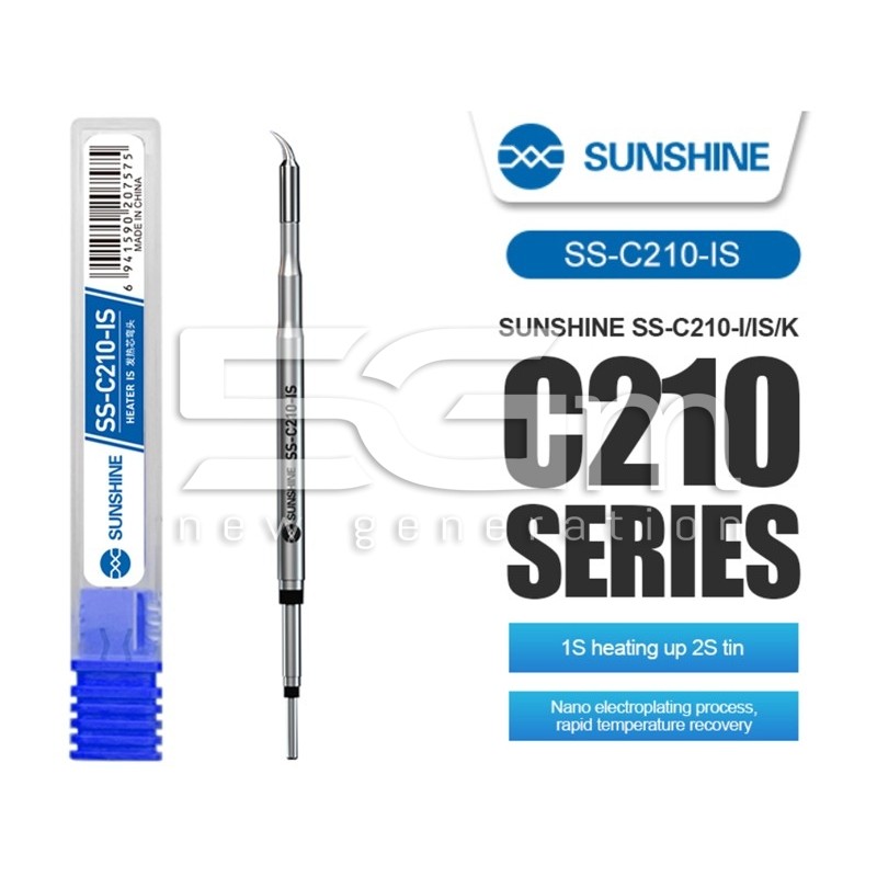 SUNSHINE SS-C210-IS Soldering Tip for Universal T210 Handle