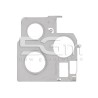 Supporto Camera Posteriore iPhone 14 Pro - 14 Pro Max