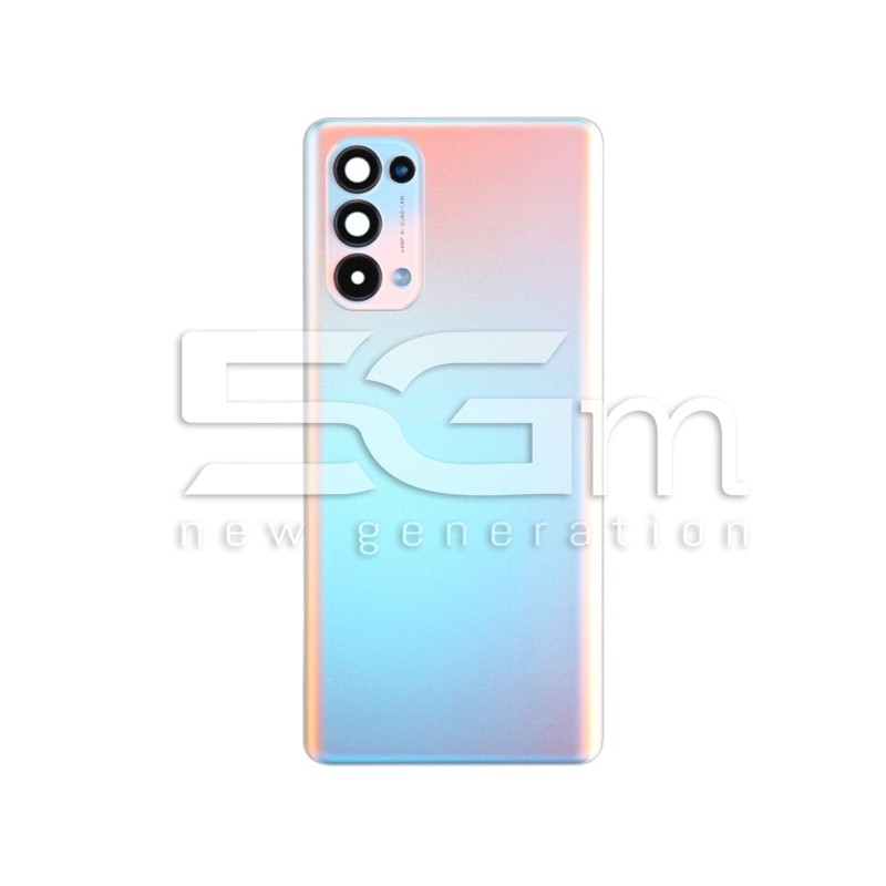Retro Cover Blue-Light + Vetrino Camera OPPO Reno 5 Pro 5G No Logo