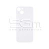 Retro Cover Bianco iPhone 14 Big Hole No Logo