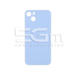 Retro Cover Blu iPhone 14 Big Hole No Logo