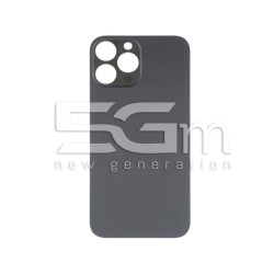 Rear Cover Black iPhone 14 Pro Max Big Hole No Logo