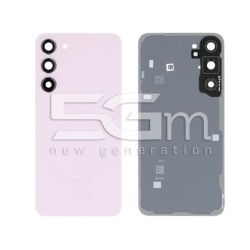 Retro Cover + Vetrino Camera Lavender Samsung SM-S916 S23+ Ori