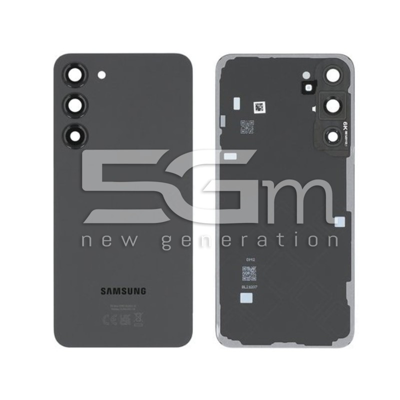 Rear Cover + Lens Camera Black Samsung SM-S916 S23+ Ori