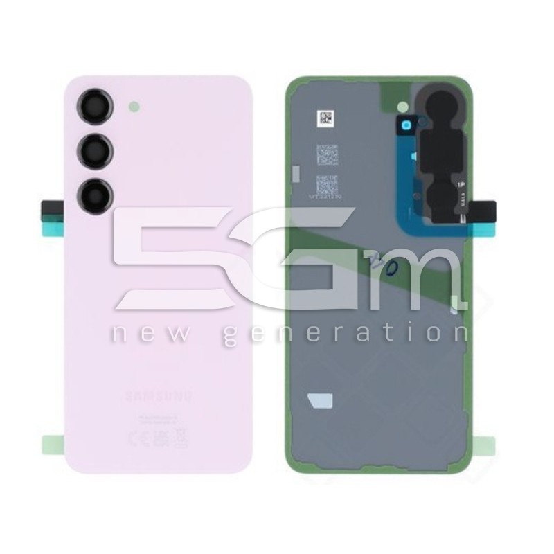 Rear Cover + Lens Camera Lavender Samsung SM-S911 S23 Ori