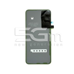 Retro Cover Nero + Vetrino Camera Samsung SM-A346 A34 5G Ori