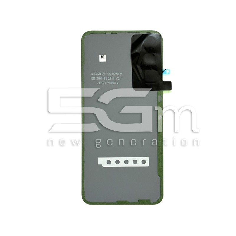 Retro Cover Nero + Vetrino Camera Samsung SM-A346 A34 5G Ori