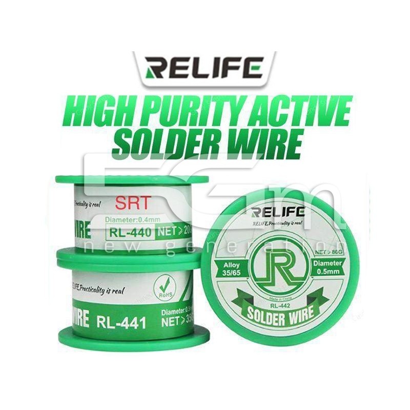 Relife RL-440 Solder Wire 0.3mm 20G