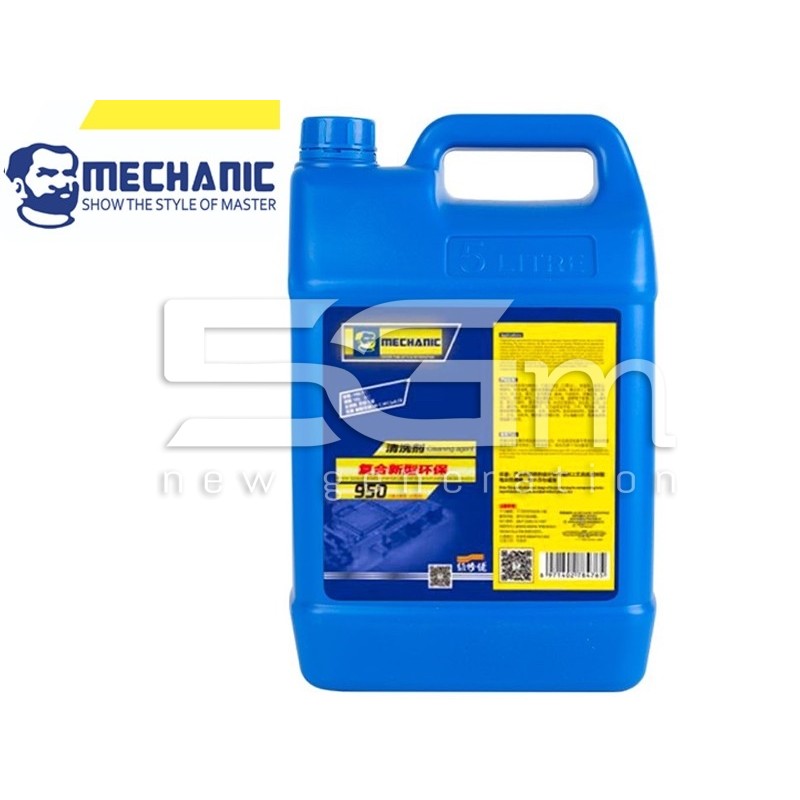 Mechanic Ultrasonic Cleaning Liquid 5 Litri