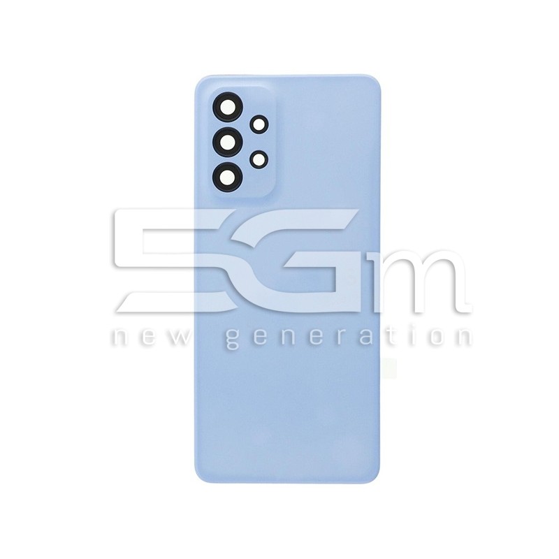 Rear Cover Blue + Camera Lens Samsung SM-A336 A33 5G No Logo