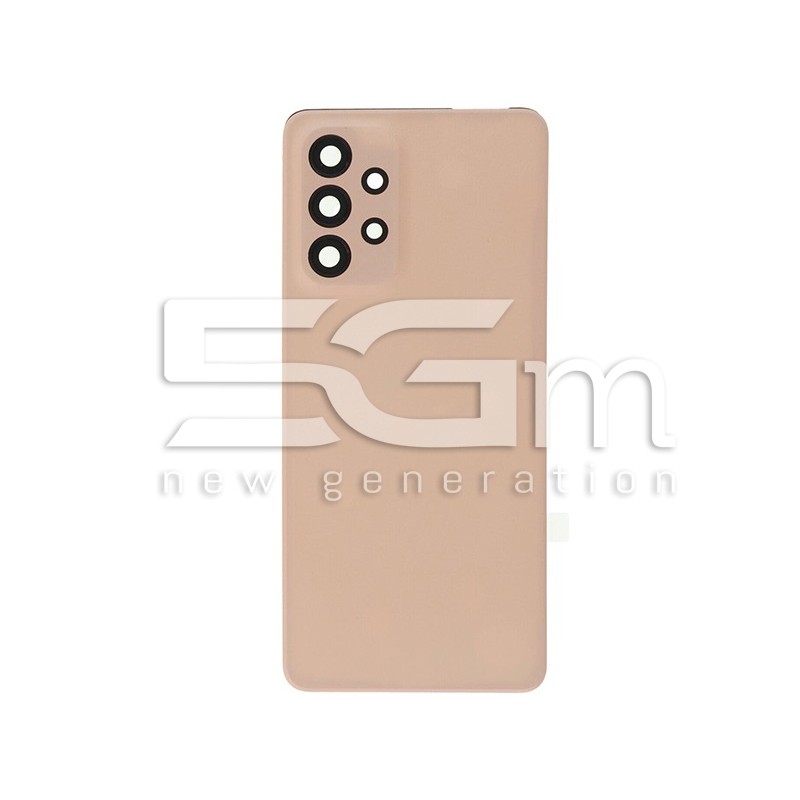 Retro Cover Awesome Peach + Vetrino Camera Samsung SM-A336 A33 5G No Logo