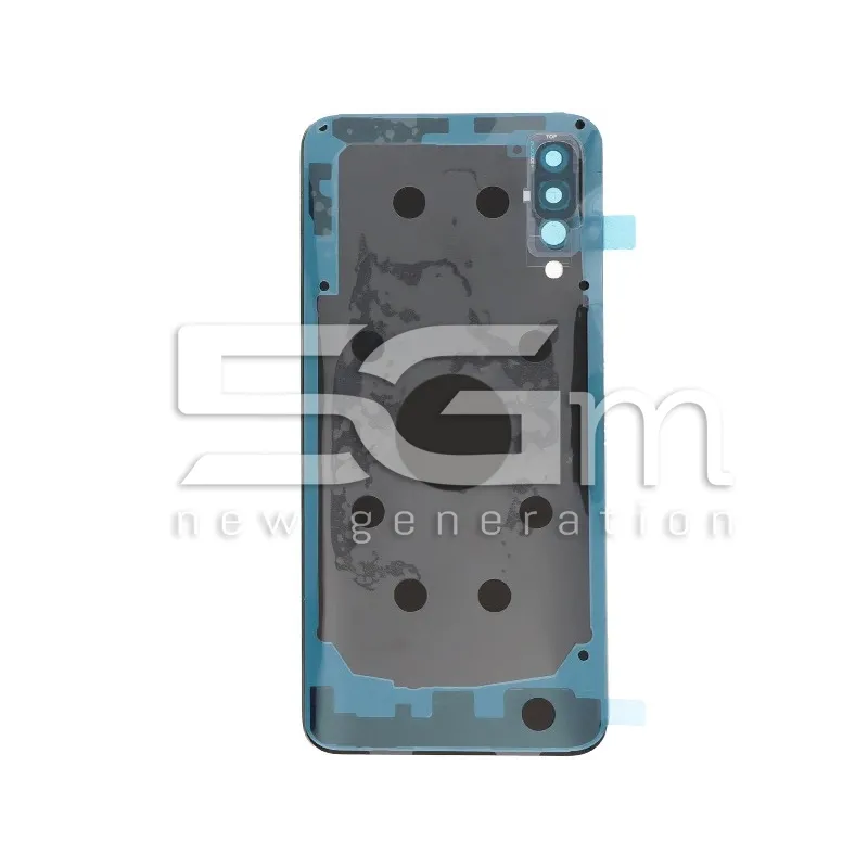 Rear Cover Black + Camera Lens Samsung SM-A505 A50 No Logo