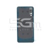 Rear Cover White + Camera Lens Samsung SM-A505 A50 No Logo