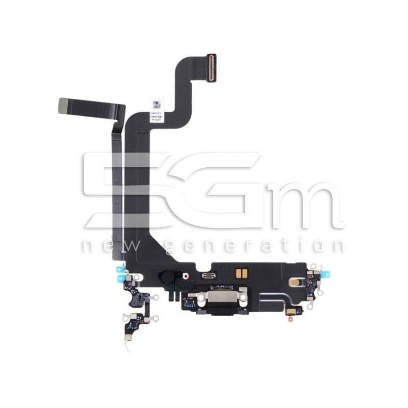 Connettore di Ricarica Nero Flex Cable iPhone 14 Pro Max (PULLED)