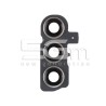 Vetrino Camera Posteriore + Frame Silver Samsung SM-S916 S23+