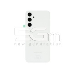 Retro Cover Bianco + Vetrino Camera Samsung SM-A546 A54 5G Ori