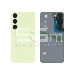 Retro Cover + Vetrino Camera Lime Samsung SM-S911 S23 Ori