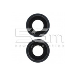 Rear Camera Lens + Frame Black iPhone 14 - 14 Plus