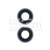 Rear Camera Lens + Frame Blue iPhone 14 - 14 Plus