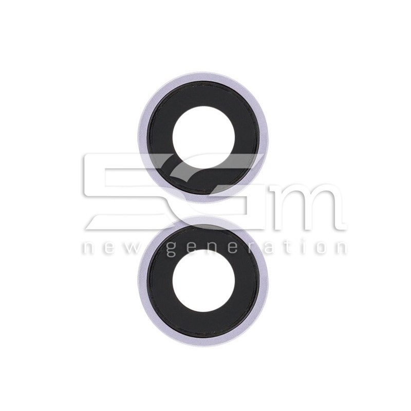 Rear Camera Lens + Frame Purple iPhone 14 - 14 Plus