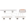 Set 4 Tasti Esterni Bianco iPhone 14 - 14 Plus