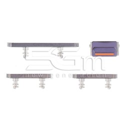 Set 4 Tasti Esterni Purple iPhone 14 Pro - 14 Pro Max