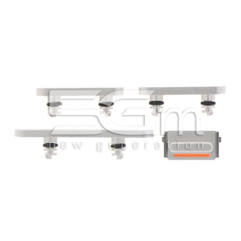 Set of 4 White External Keys iPhone 13