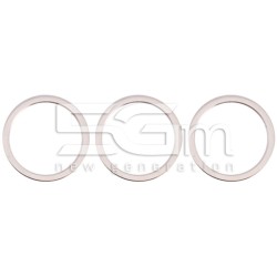 Set 3 Pcs Frame White Rear Camera iPhone 13 Pro Max