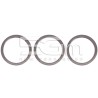 Set 3 Pcs Frame Nero Camera Posteriore iPhone 13 Pro Max