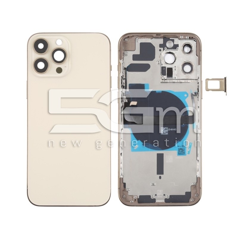 Rear Cover Gold iPhone 13 Pro Max No Logo
