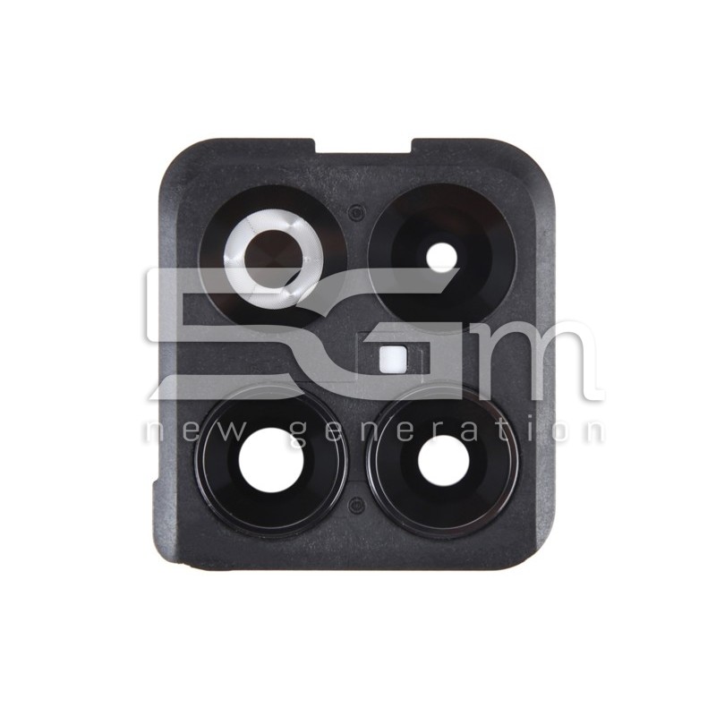 Rear Camera Lens + Frame Black OnePlus 10T 5G